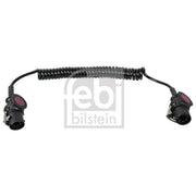 Febi Coiled Cable 7 Connectors 24V PU (Polyurethane) 171794 OE 1518016 1602546