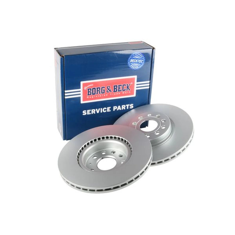 Borg & Beck Front & Rear Brake Discs & Pads fits Seat Altea Xl 2009-2015 1.9 2.0