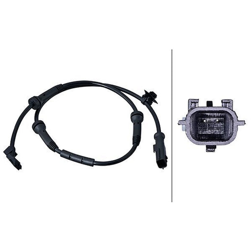 Hella ABS Wheel Speed Sensor Front fits Mercedes-Benz Citan Dualiner 2012-2021