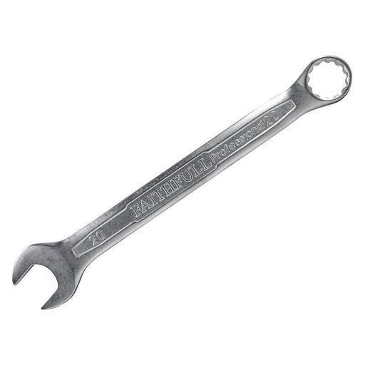 Faithfull Combination Spanner CV Satin Finish 20mm Faithfull - NN4 Online