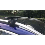 Summit SUP-830 Premium Railing Roof Bar for Cars with Raised Running Rails Summit  - Dynamic Drive