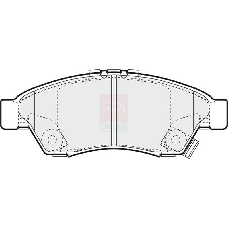 Apec Front Brake Pad Set fits Suzuki Liana 2001-2007 1.3 1.6