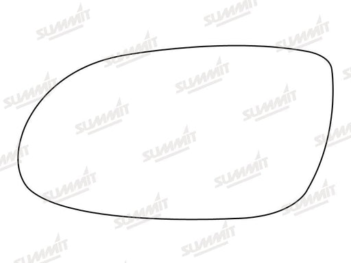 Summit Heated Base Plate With Blind Spot Mirror Glass fits Mercedes W168 A Class LHS Summit - Bars 4 Cars