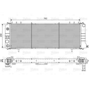 Valeo Engine Radiator 701574