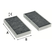 Valeo Cabin Air Filter (Pollen Filter) 715811