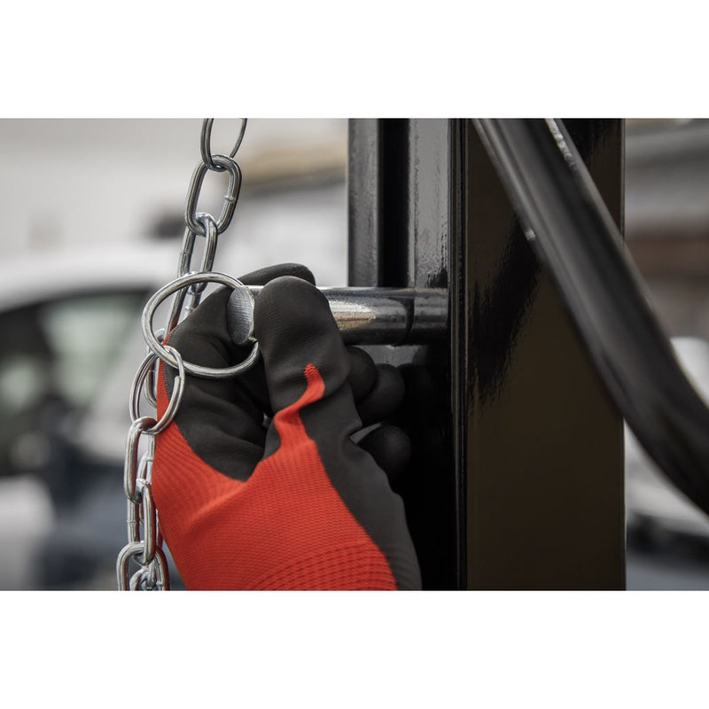 Sealey Portable Lifting Gantry Crane Adjustable 0.5 Tonne & Hoist Combo SG500KIT Sealey - Dynamic Drive