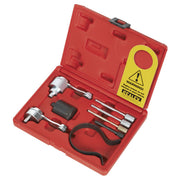 Sealey Diesel Engine Timing Tool Kit for Land Rover Jaguar Citroen Peugeot 2.7D Sealey - Dynamic Drive