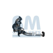 BM Catalysts Homologated Petrol Cat fits Fiat Doblo 2005 on 1.4