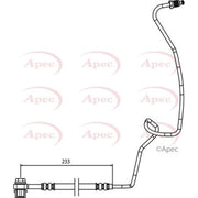 Apec Brake Hydraulic Hose Line outer HOS3768