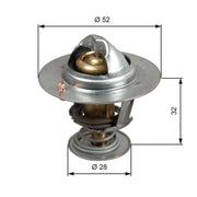 Gates Thermostat,Coolant Upper TH50292G1