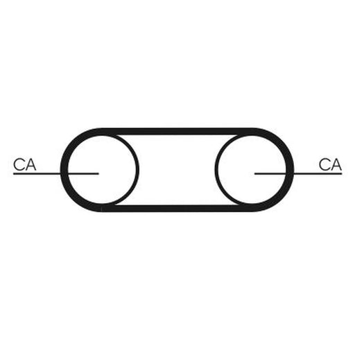 Continental CTAM Timing Belt Cambelt 68 Teeth fits Lotus Elise 1999-2002 1.8