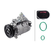 Hella Air Conditioning Compressor fits Audi A4 B6 2000-2004 1.9