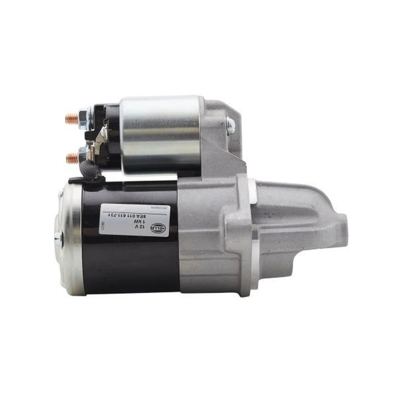 Hella Starter Motor 12V 1kW 8 Teeth fits Nissan Pixo 2009 on 1.0