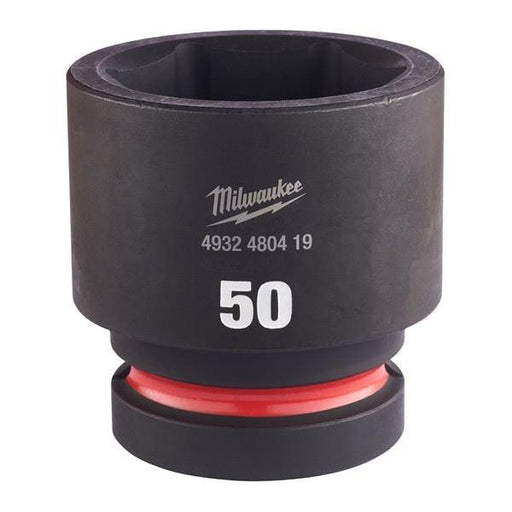 Milwaukee 50Mm 1 Impact Socket Std-1Pc 4932480419 Milwaukee - Dynamic Drive