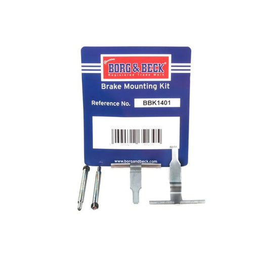 Borg & Beck Brake Pad Accessory Fitting Kit Rear BBK1401