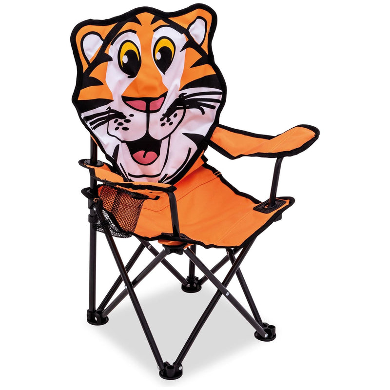 Quest Childrens Tiger Fun Folding Chair 5203 Quest - Dynamic Drive