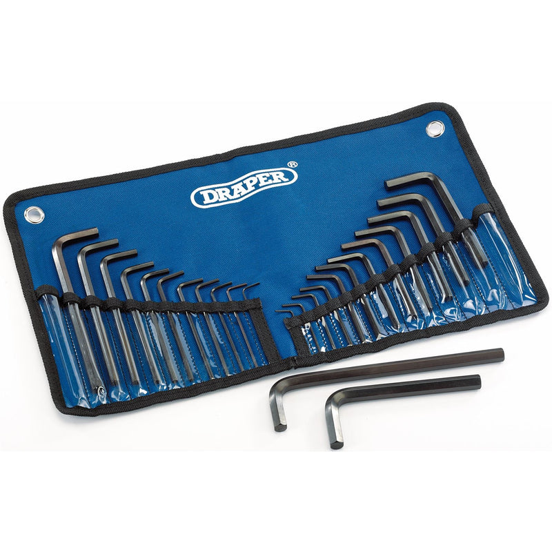Draper Metric/Imperial Combined Hexagon Key Set (25 Piece) 33892 Draper - Dynamic Drive