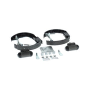 Bosch Brake Shoe Set Axle Kit fits Nissan Micra II 1992-2000 1.0 1.3