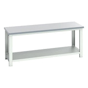 Bott Cubio Bench with Shelf, Laminate Top 2000 x 750mm - 41003673.16V