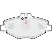 Apec Front Brake Pad Set fits Mercedes-Benz E-Class 2002-2008
