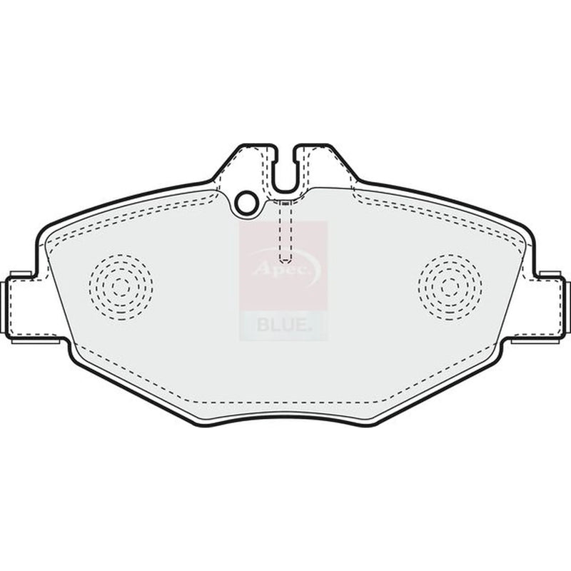 Apec Front Brake Pad Set PD3330
