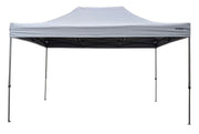 Louisiana Pop Up Folding Pavillion Gazebo in grey (300 x 450cm) Unbranded - Dynamic Drive