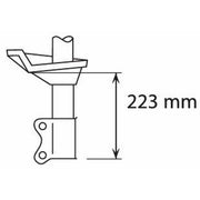 KYB Shock Absorber Damper Strut Front Left fits Nissan Almera 1995-2000