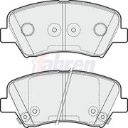 Fahren Front & Rear Brake Discs & Pads fits Kia Carens IV 2013-2018 1.6 1.7 2.0