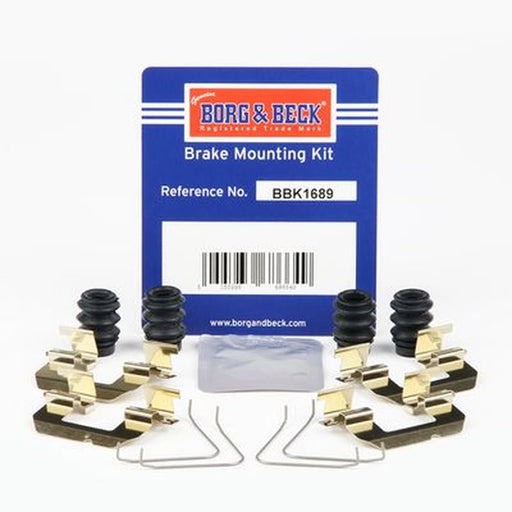 Borg & Beck Brake Pad Accessory Fitting Kit Front BBK1689