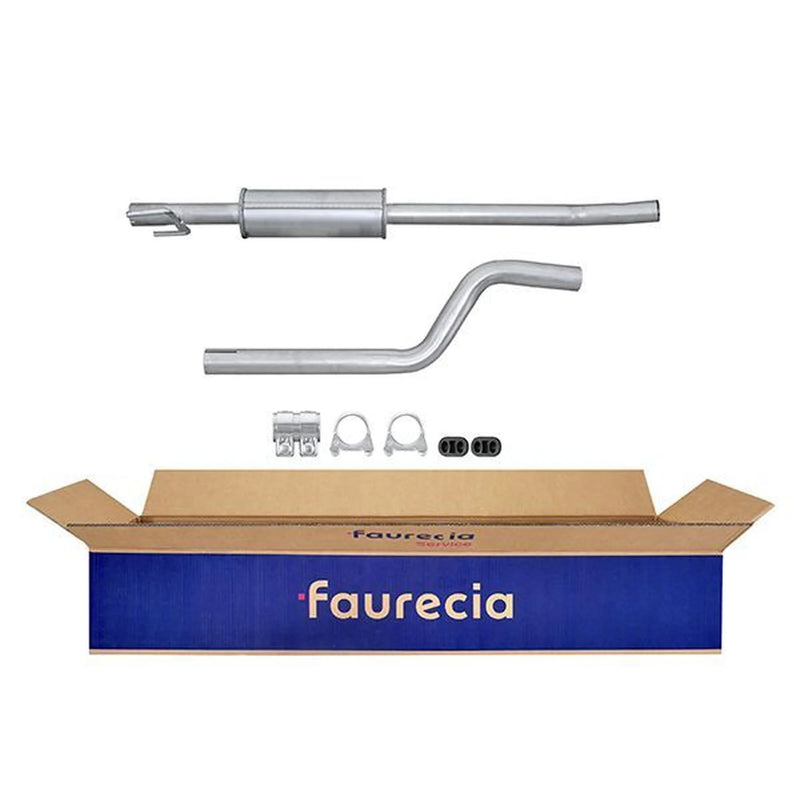 Hella Front Silencer Front fits Opel Astra G 1998-2005 1.2