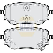 NAPA Rear Brake Pad Set fits Mercedes-Benz X-Class 2017-2020