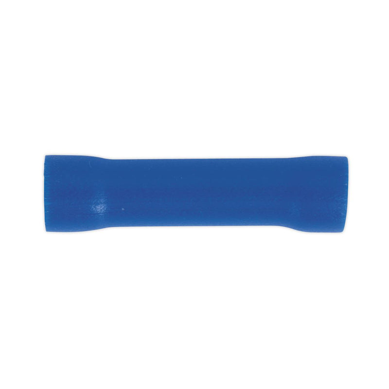 Sealey Butt Connector Terminal4.5mm Blue Pack of 100 BT12 Sealey - Dynamic Drive