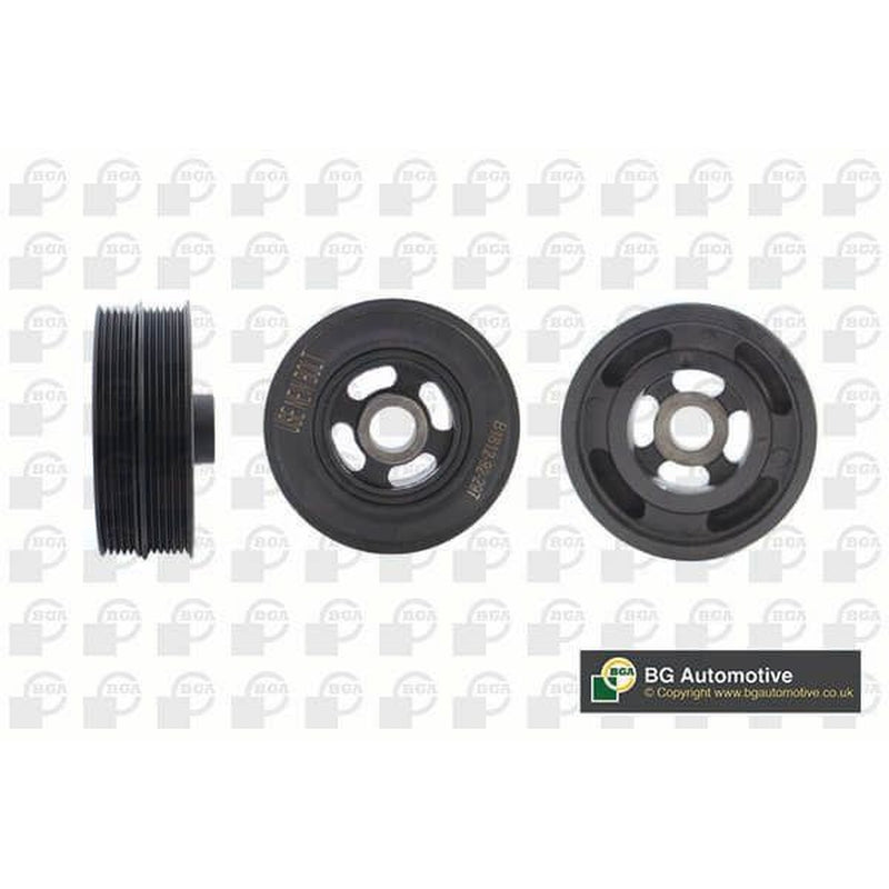BGA Crank Shaft Belt Pulley fits Ford B-Max 2012-2017 1.6