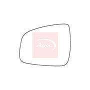 Apec Exterior Wing Mirror Glass Left fits Dacia Duster 2010-2018 1.2 1.5