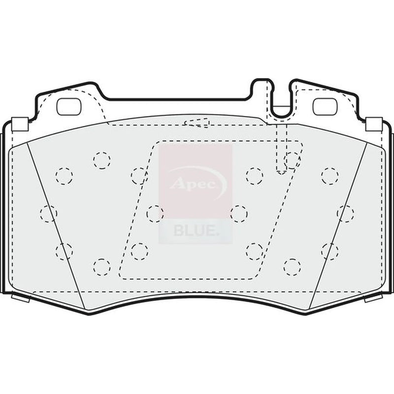 Apec Front Brake Pad Set PD3325