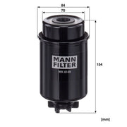 MANN-FILTER Fuel Filter Element