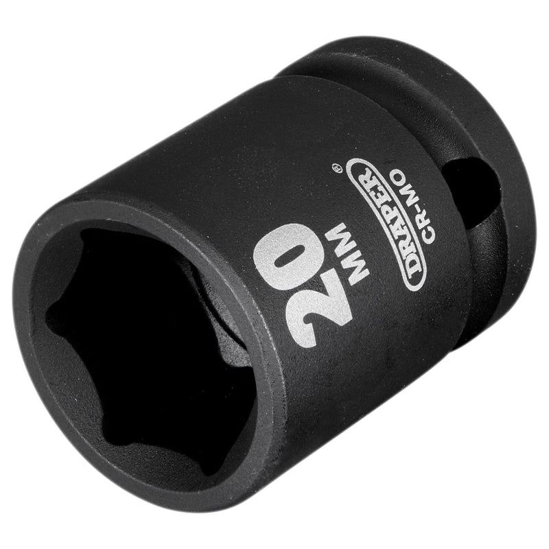 Draper Draper Hi-TORQ Impact Socket, 1/2" Sq. Dr., 20mm Draper - Town Tools