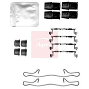 Apec Brake Pad Accessory Fitting Kit Rear fits Polestar Polestar 2 2019-2023