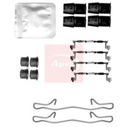 Apec Brake Pad Accessory Fitting Kit Rear KIT1608