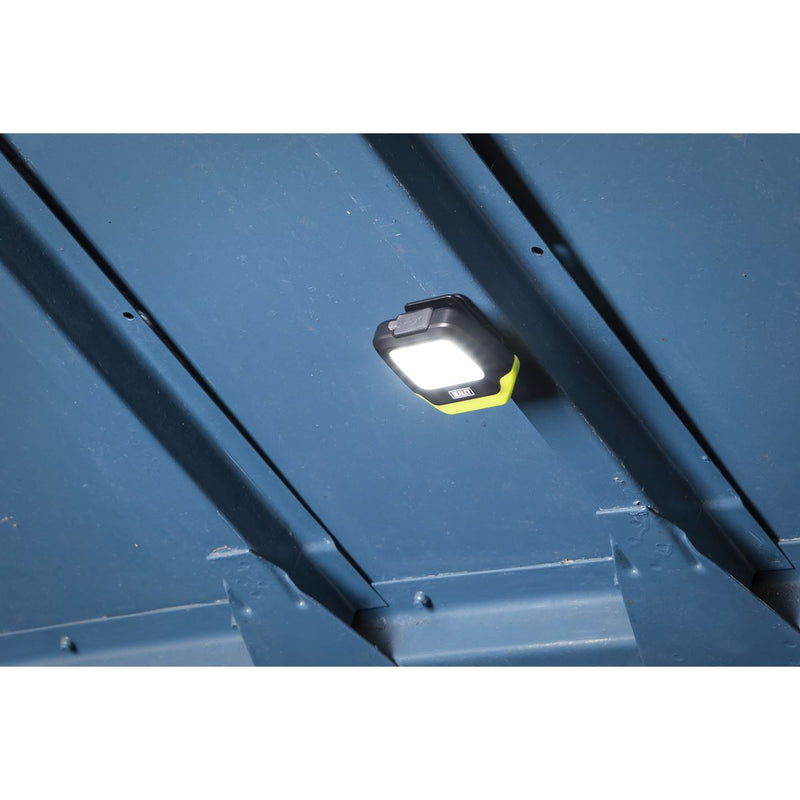 Sealey Rechargeable Clip Light with Auto-Sensor 2W & 1.5W SMD LED HT02LED Sealey - Dynamic Drive