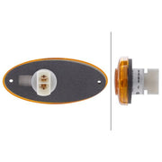 Hella Auxiliary Direction Indicator Lateral Mounting Connectors