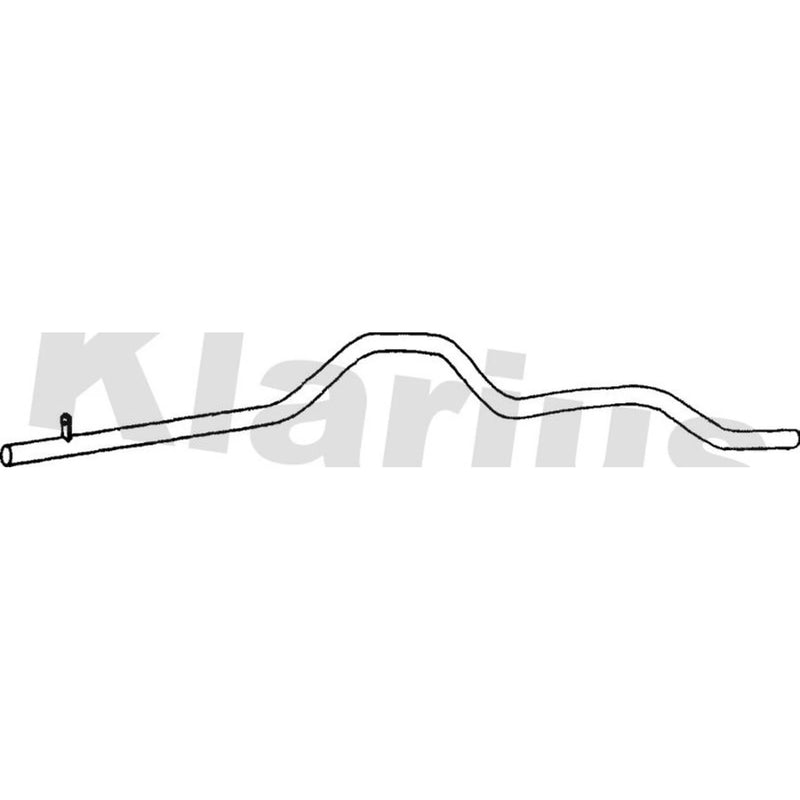 Klarius Exhaust Pipe OD fits Mercedes-Benz T1 1982-1996 2.3 2.4 2.9