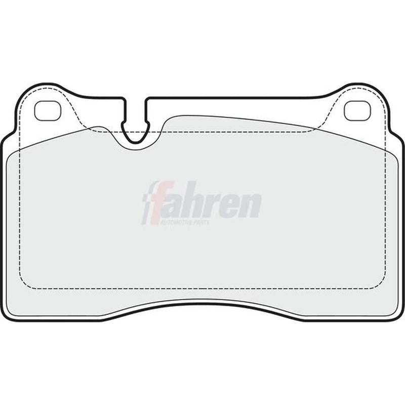 Fahren Front Brake Pad Set FBP3636