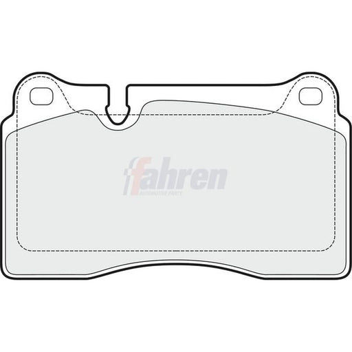 Fahren Front Brake Pad Set FBP3636