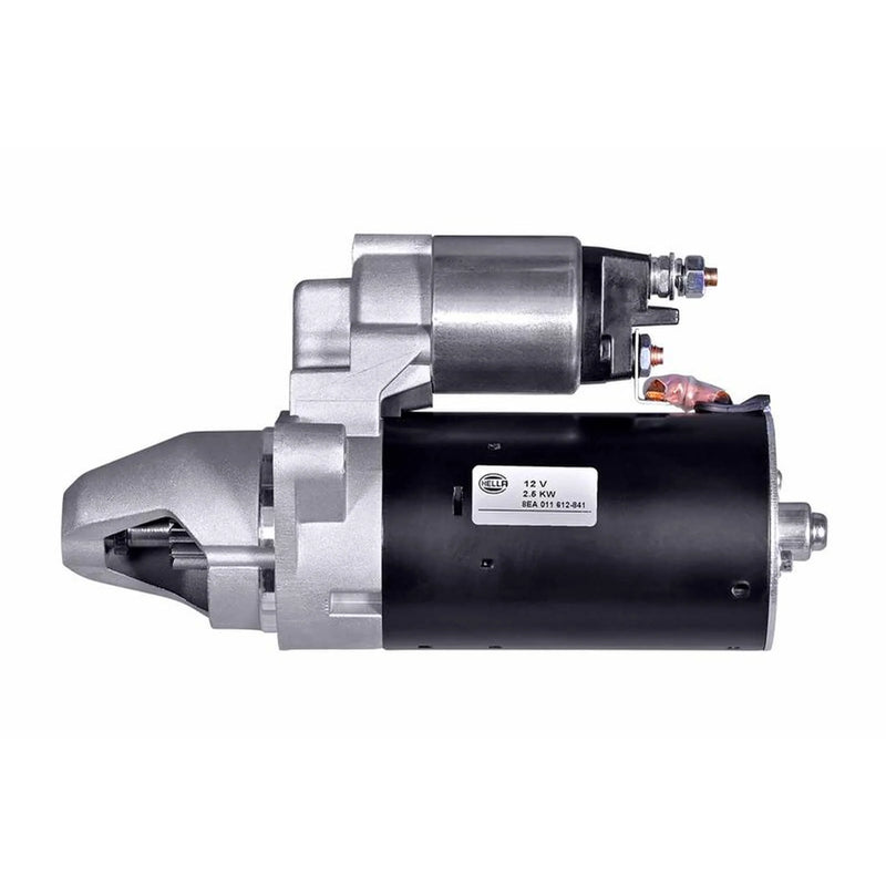Hella Starter Motor 12V 2.5kW 10 Teeth fits Porsche Panamera 2010-2016