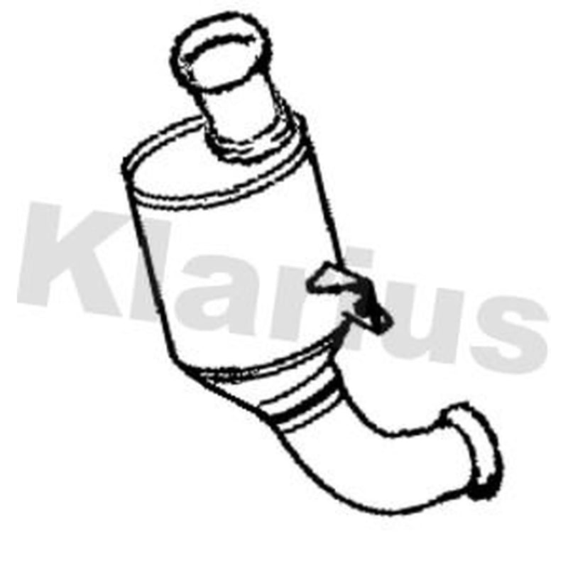 Klarius Diesel Particulate Filter W/Cat T/A fits Mercedes-Benz E-Class 2009-2016