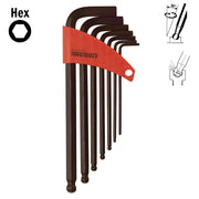 Teng Tools Ball Point Hex Key Set 7 Pieces Teng Tools - Dynamic Drive