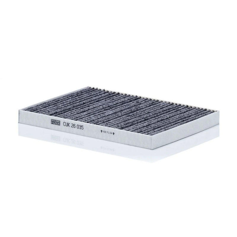 MANN-FILTER Cabin Air Filter (Pollen Filter) behind the glove CUK 26 035