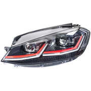 Hella Headlight Headlamp LED Left fits VW Golf VII 2013-2020 2.0