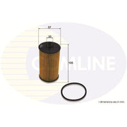 Comline Service Kit with Air, Oil & Cabin Filters fits Chevrolet Kalos 2008 on